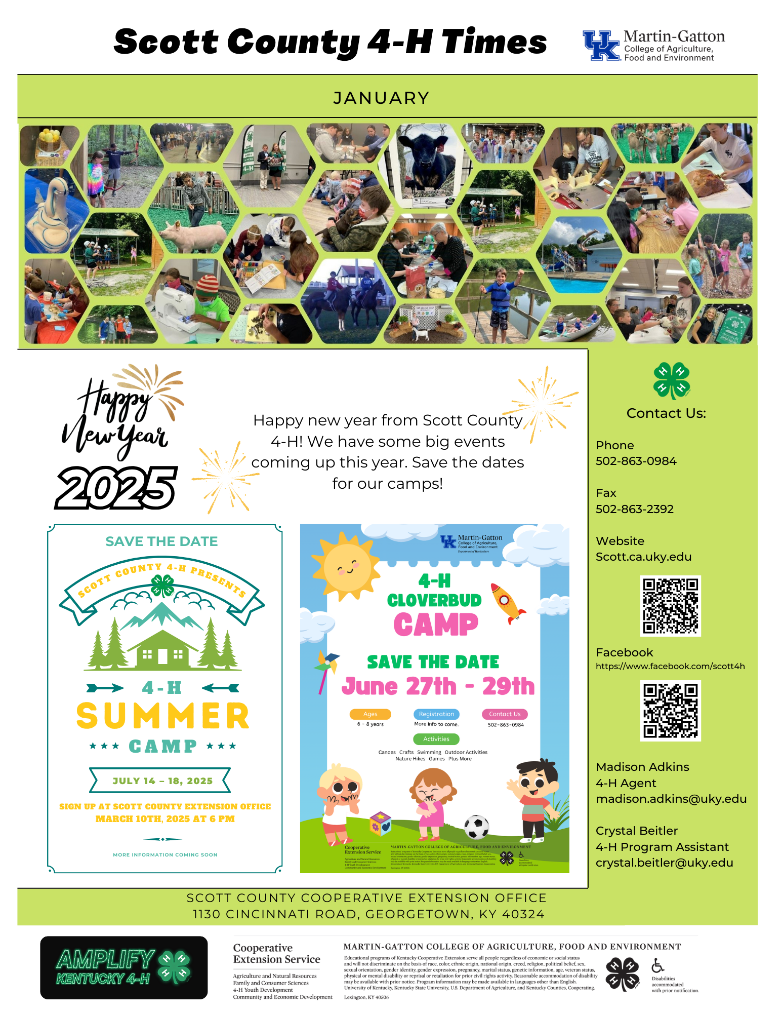 Scott County 4-H January Newsletter Preview