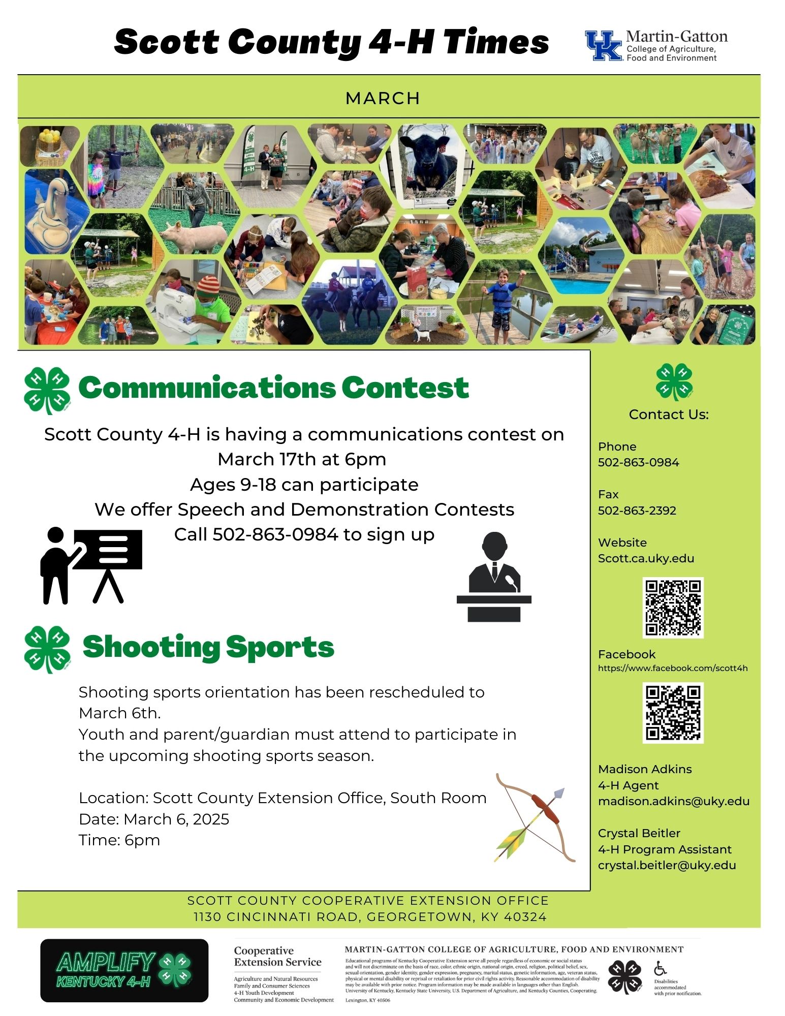 Scott County 4-H March Newsletter Preview